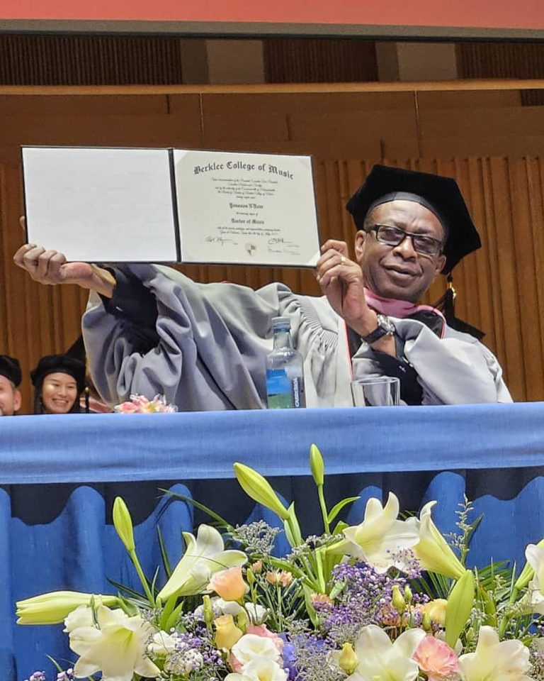 Youssou N’Dour Honoré par l’Université Berklee Valencia en Espagne