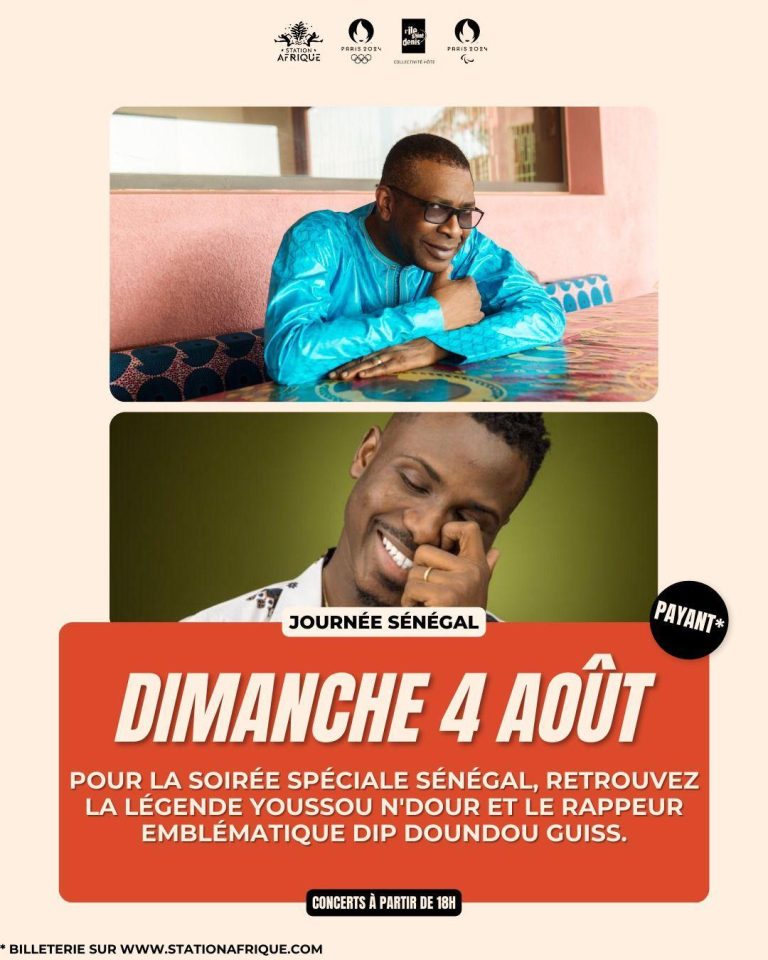 JO – Soirée spéciale Sénégal à Paris avec Youssou Ndour et Dip Doundou Guiss dimanche